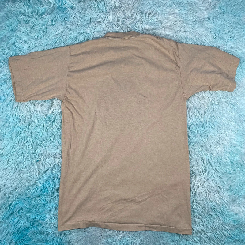 Vintage 1979 Beige Telluride Bluegrass Festival T Shirt - XL