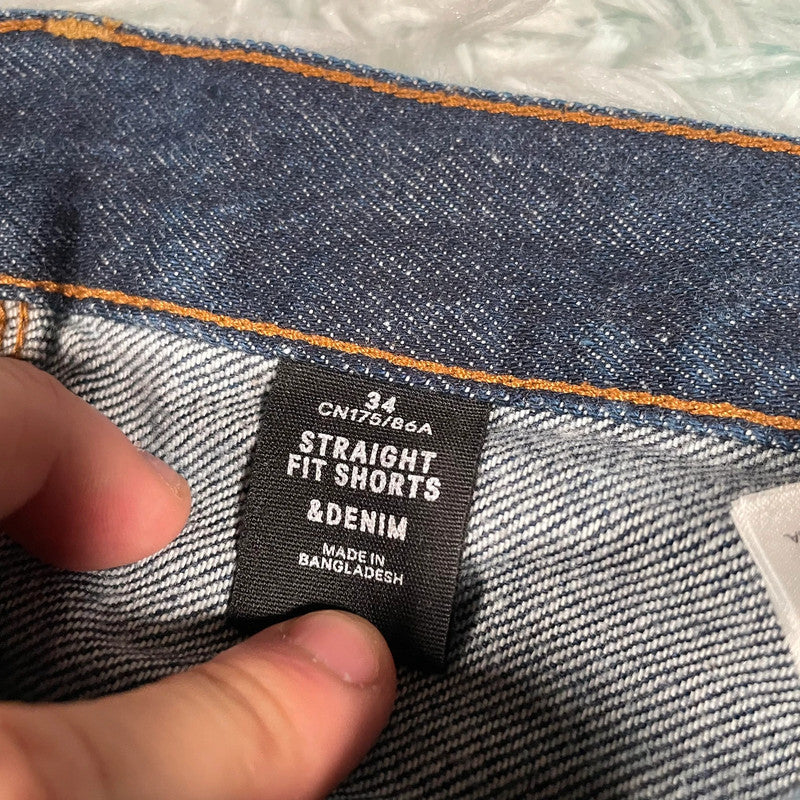 Vintage Y2K Jean Shorts Denim - 34W