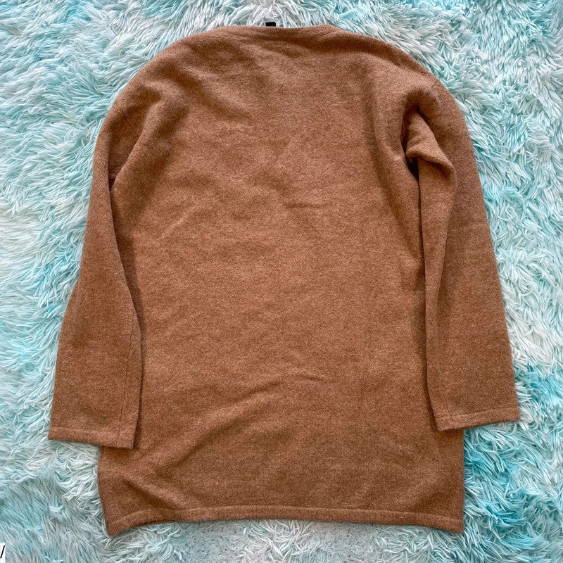Brown Just Cavalli Long Knitted Jumper - Large