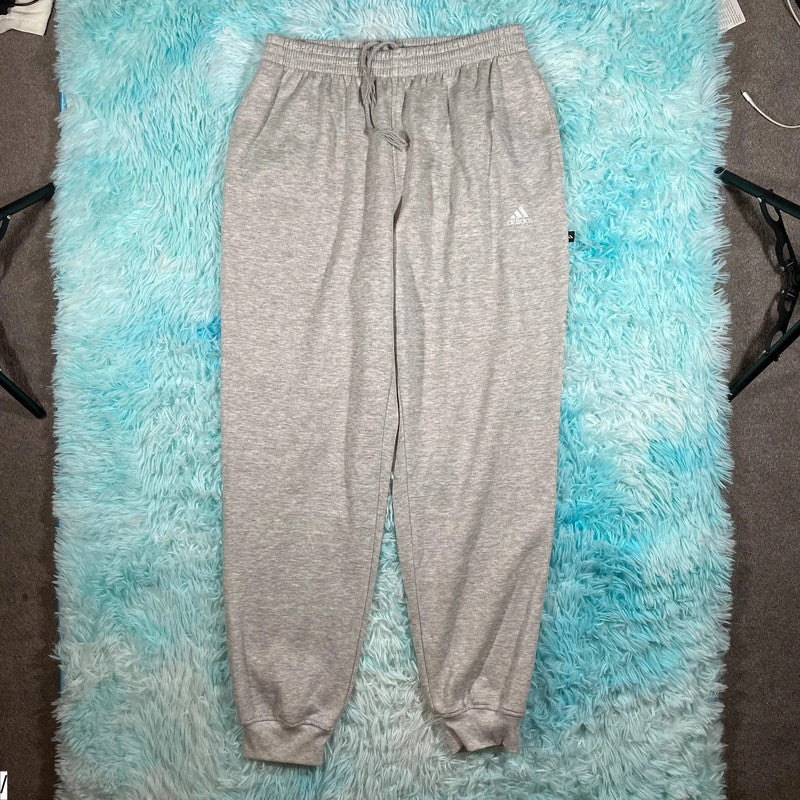 Vintage 90s Grey Adidas Joggers - Medium