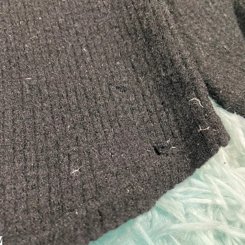 Black Sacai Knitted Jumper Wool - Small