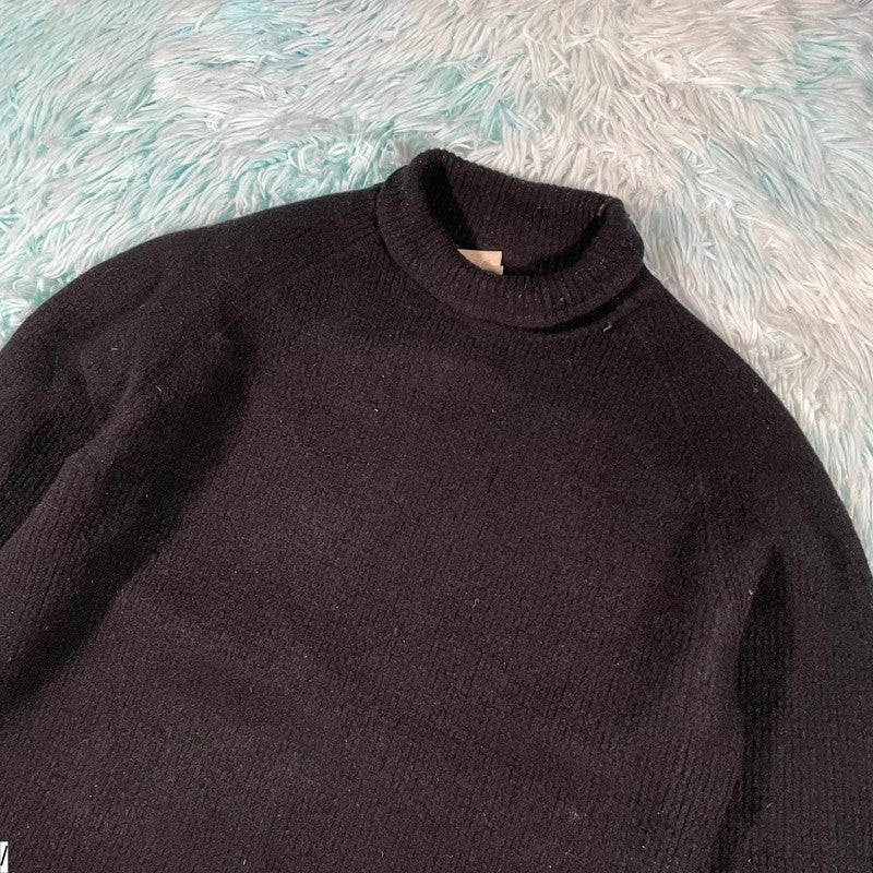 Black Sacai Knitted Jumper Wool - Small