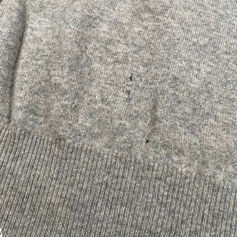 Grey Polo Ralph Lauren Wool Jumper - Medium
