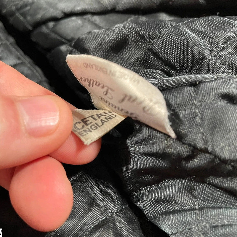 Vintage 90s Heavy Leather Jacket - Large