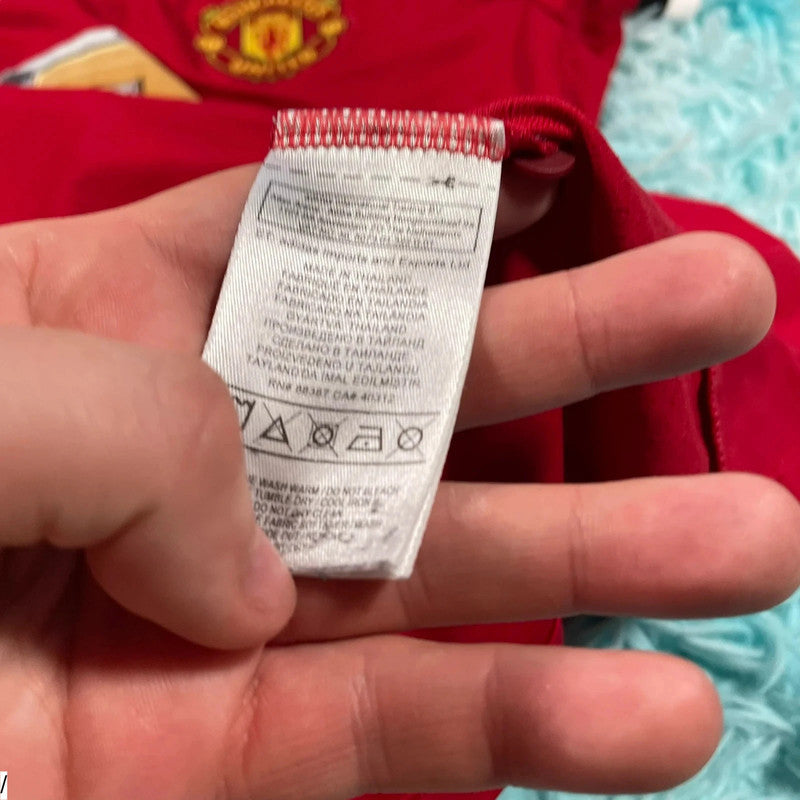 Manchester United Shirt Adidas Chevrolet - Large