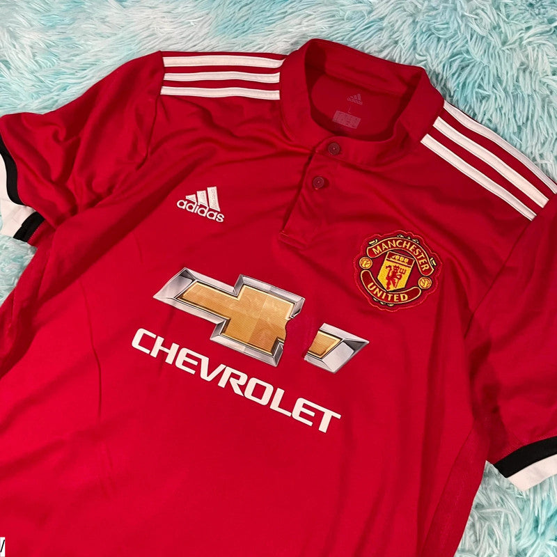 Manchester United Shirt Adidas Chevrolet - Large