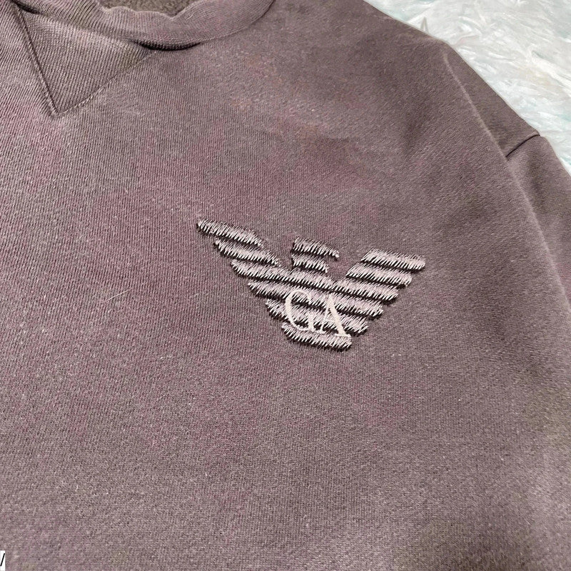 Grey Giorgio Armani Sweatshirt - Medium