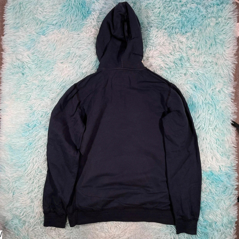 Navy Albam Hoodie 1/4 Zip - XS
