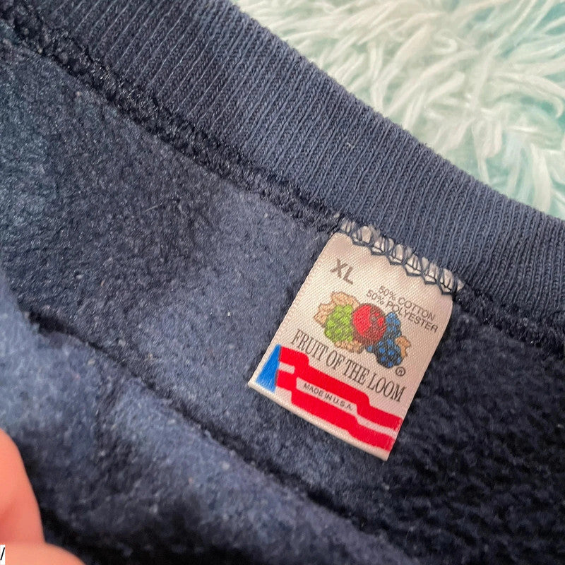 Vintage 90s Navy Amigos Sweatshirt - XL