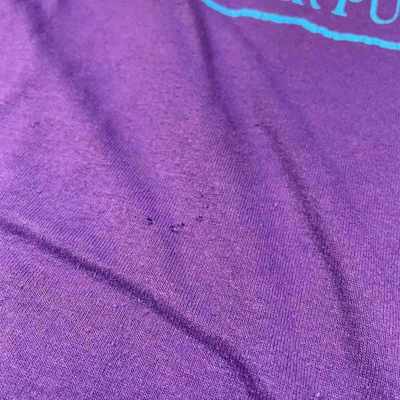 Vintage 90s Purple Woman Graphic T shirt - Largw