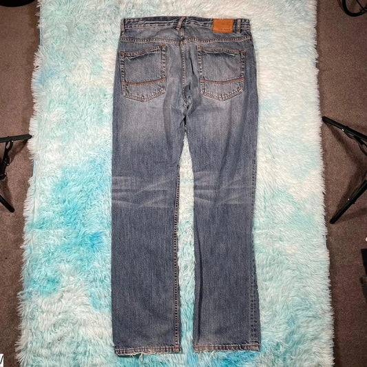 Vintage 00s Blue Ted Baker Jeans Straight Leg 36W 34L