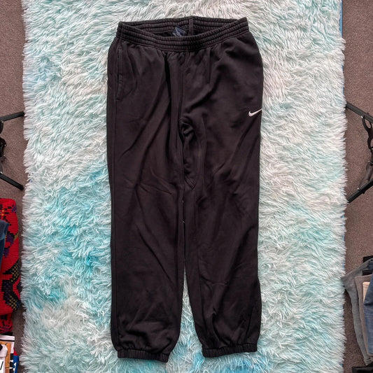 Black Nike Joggers Baggy Jogging Bottoms - XL