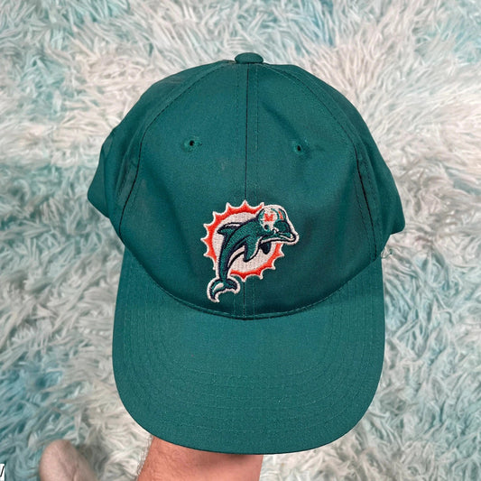 Vintage Turquoise Miami Dolphins Cap