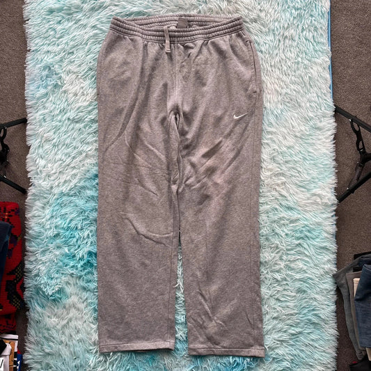 Grey Nike Joggers Baggy Jogging Bottoms - XL