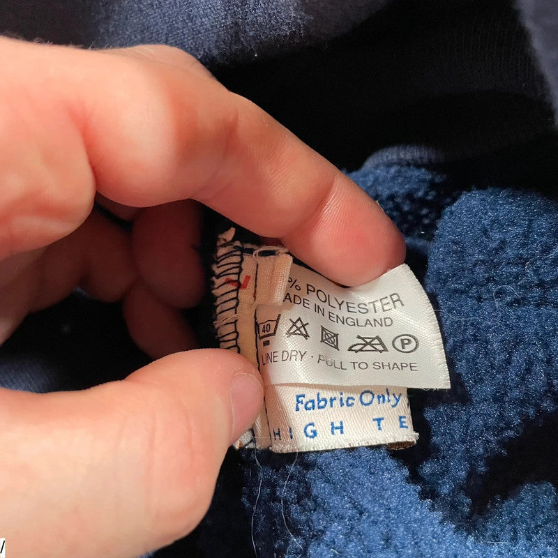 Vintage 90s Double Layered Hoodie Polartec - Large
