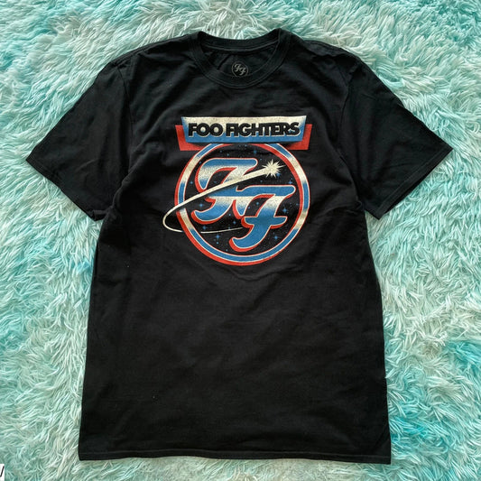 Black Foo Fighters Band T Shirt - Large