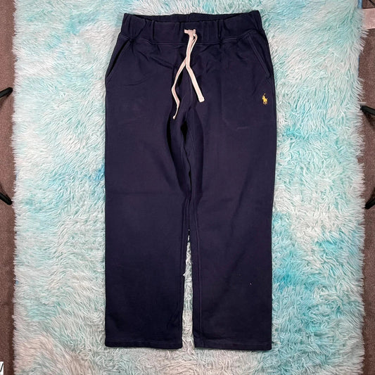 Vintage 90s Navy Polo Ralph Lauren Joggers - Medium