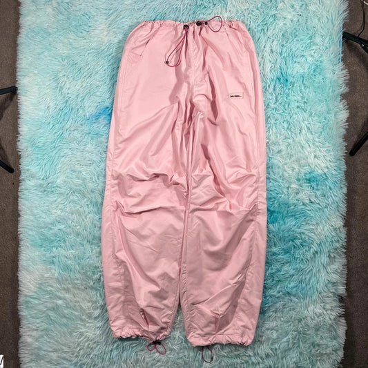 Pink iets frans Baggy Parachute Pants Urban Outfitters - Small