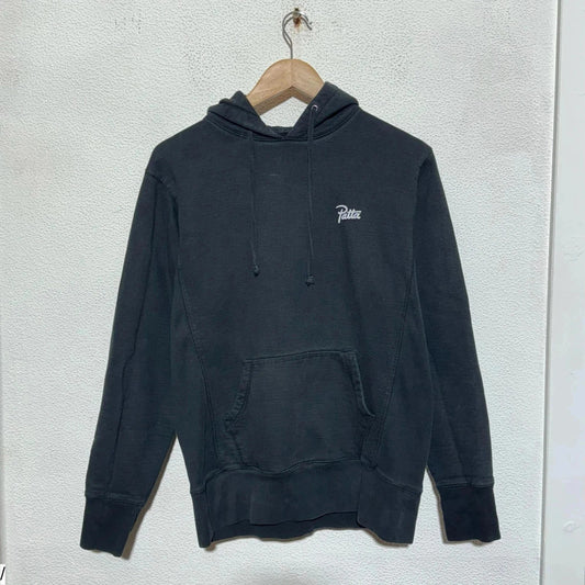 Black Patta Hoodie Plain - Medium