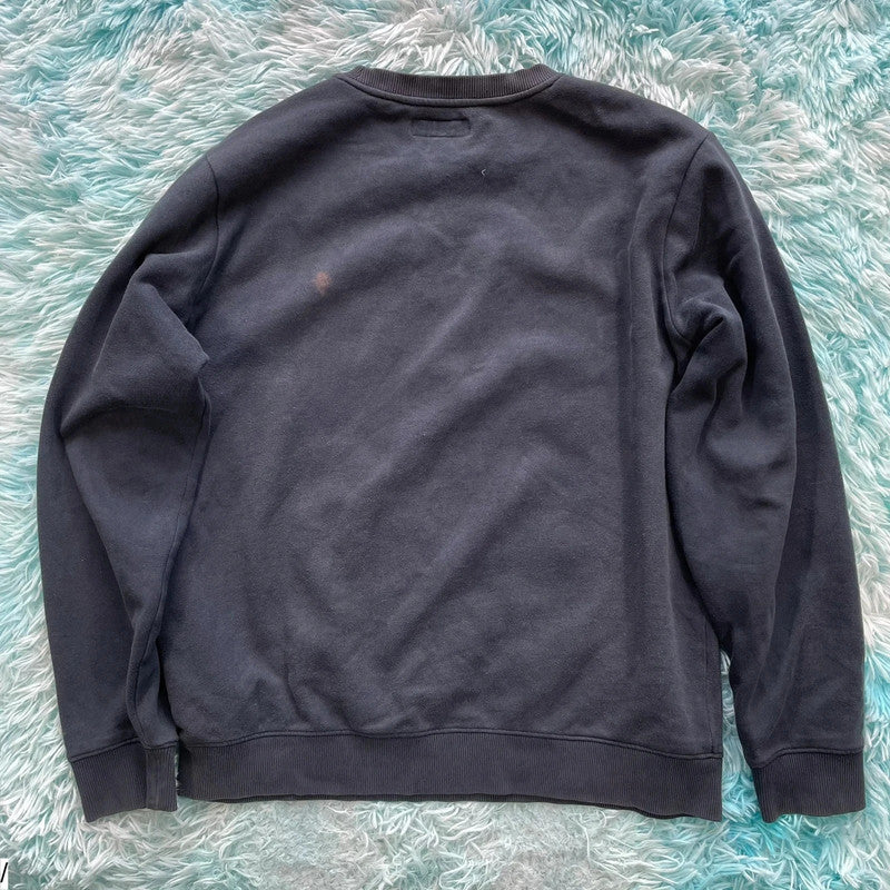 Dark navy Guess Sweatshirt Spellout - Large