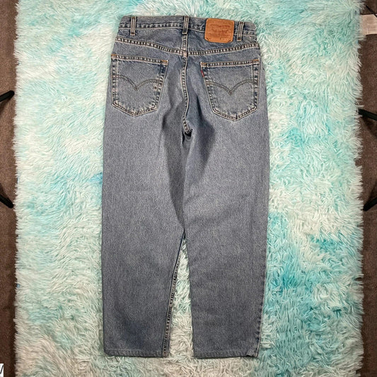 Vintage 90s Levi’s 550 Jeans Baggy Straight Leg - W34 L29