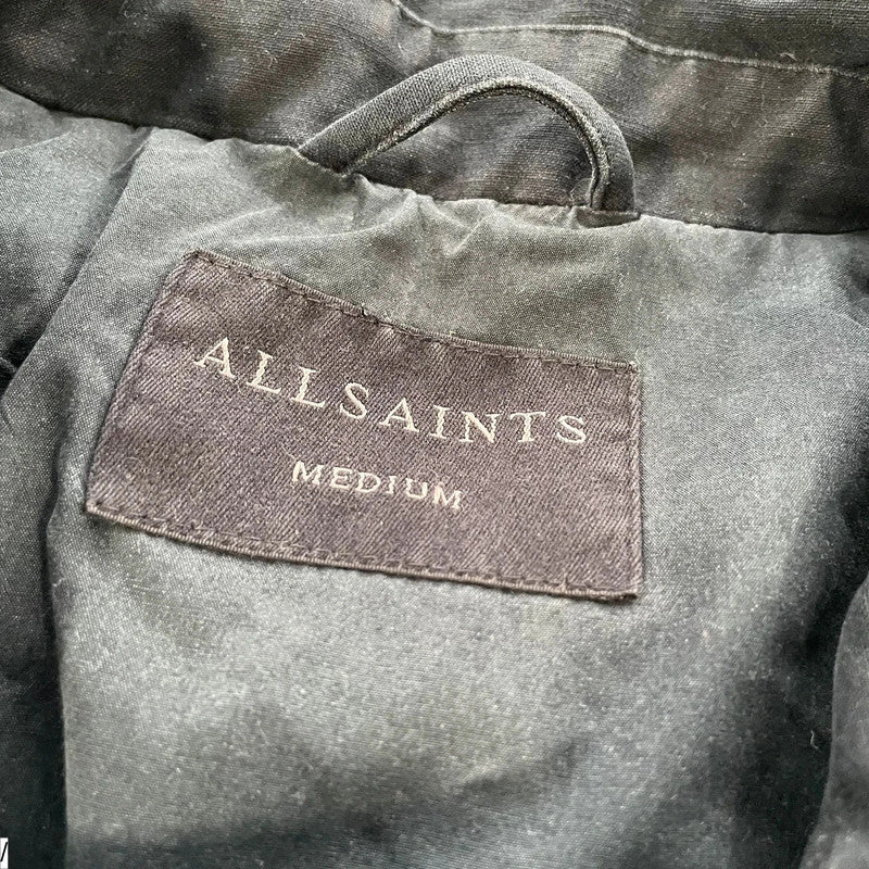 Black AllSaints Utility Jacket - Medium