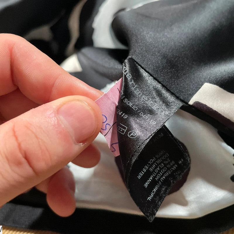 Black Marimekko Long Jacket - Medium