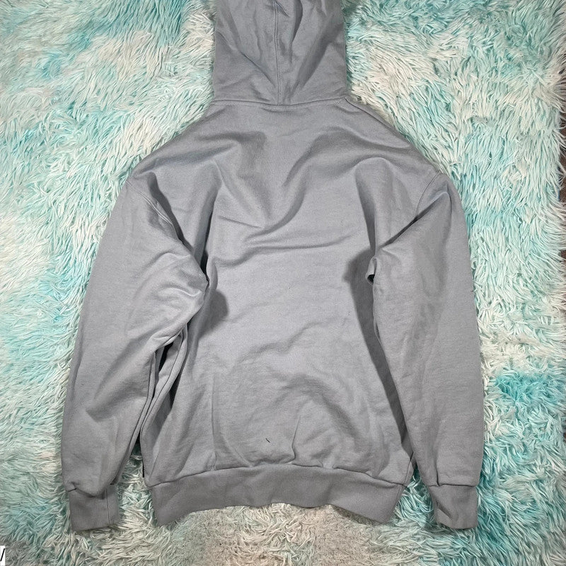 Light Blue I Love Ugly ILU Heavyweight Hoodie - XS