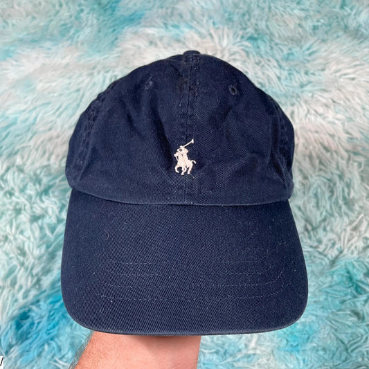 Vintage Navy Polo Ralph Lauren Cap