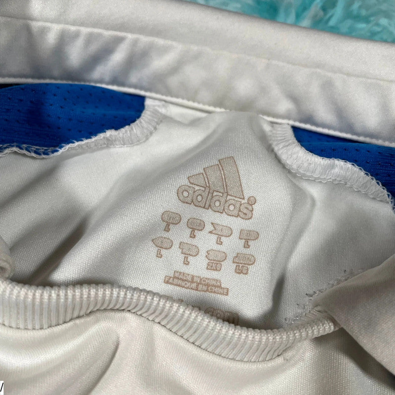Vintage 2008 Chelsea Third Kit White Adidas Long Sleeve - Large