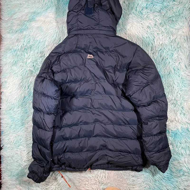 Navy Mountain Equipment Down Puffer Jacket - Medium