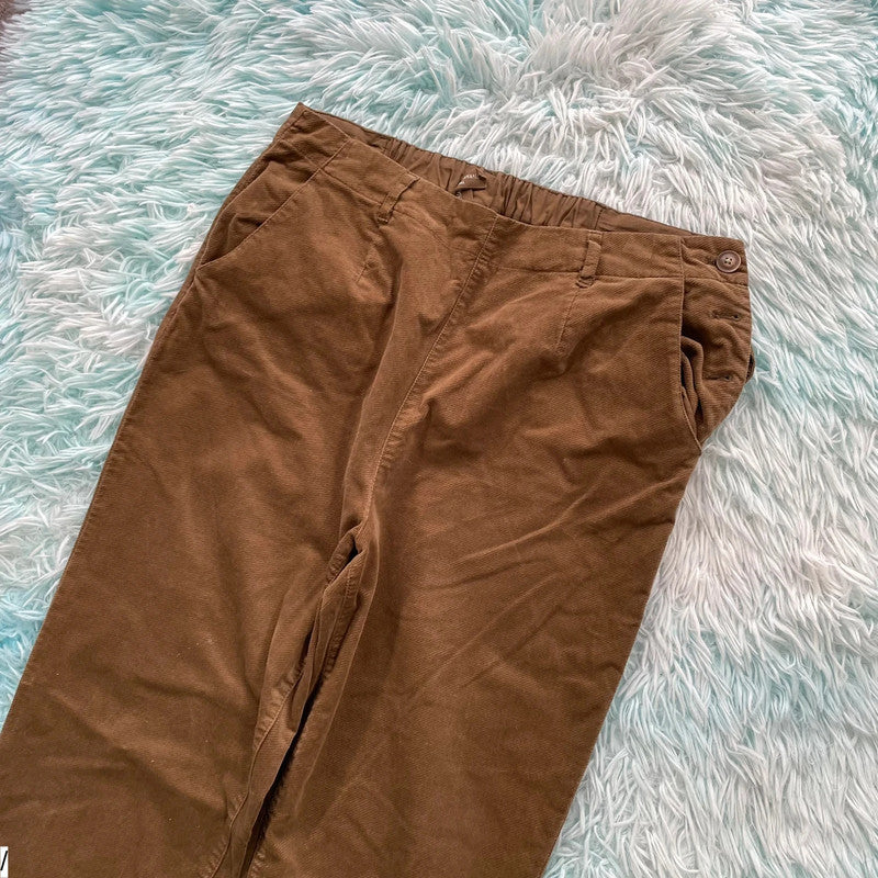 Khaki Seasalt Cornwall Trousers - Size 12