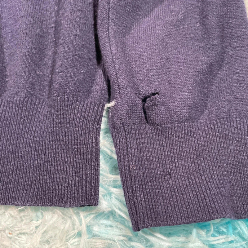 Navy Polo Ralph Lauren Wool Jumper - Large