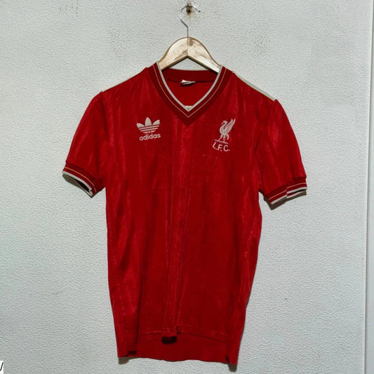 Vintage 1986 Liverpool Shirt Original Adidas Crown Paints - Small
