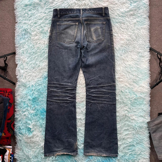 Vintage Y2K Moto Jeans Blagger Bootcut - W32 L34