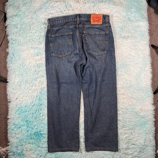 Blue Levi’s Jeans 555 Straight Leg - W32 L28