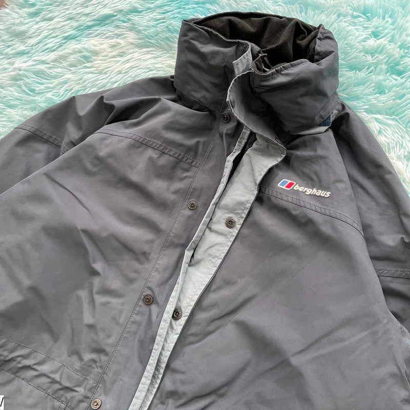 Grey Berghaus Gore-tex Windbreaker Jacket - Large