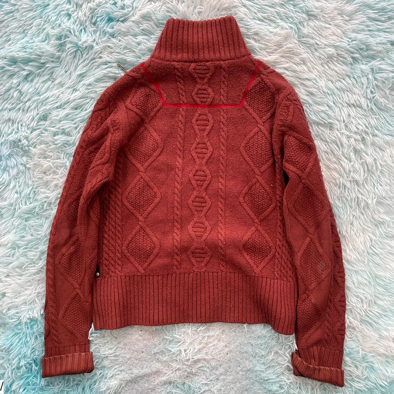 Vintage Red Parasuco Knitted Jumper - Small