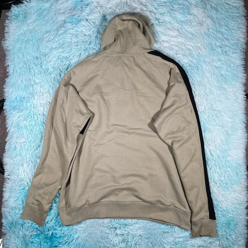 Beige & Black Trapstar Hoodie - XXL