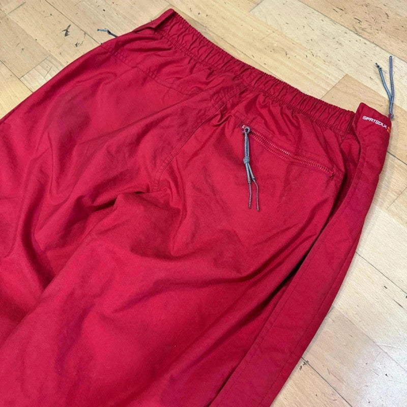 Vintage Red Nike Tracksuit Bottoms TN - XL