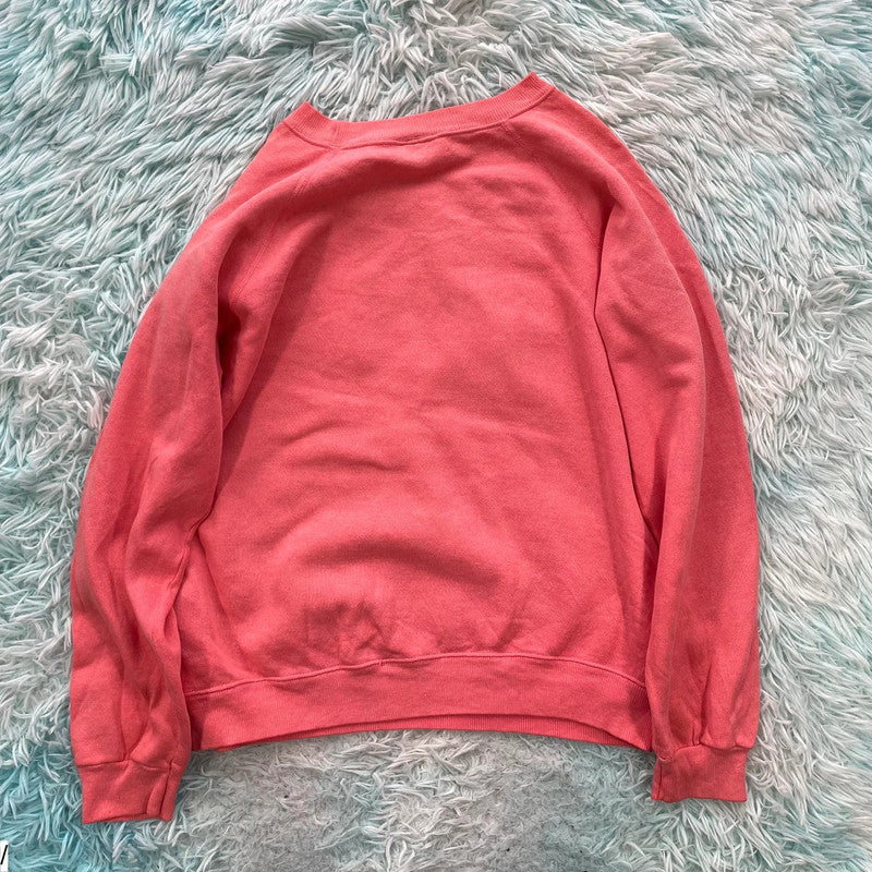 Vintage 80s Pink Golf Graphic Sweatshirt - Large