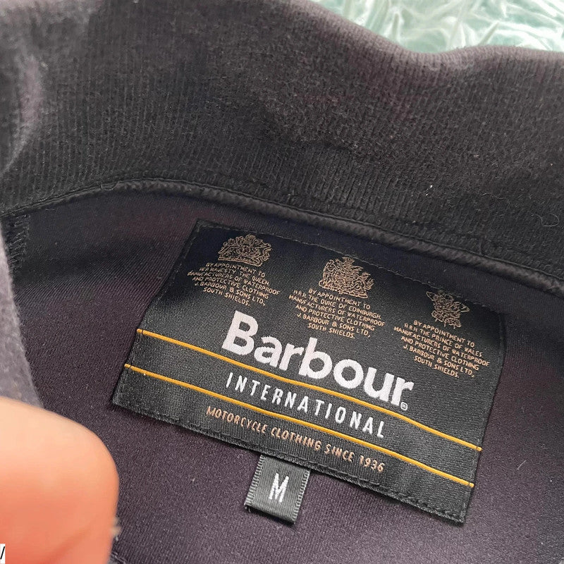 Black Barbour Thermal Jacket - Medium