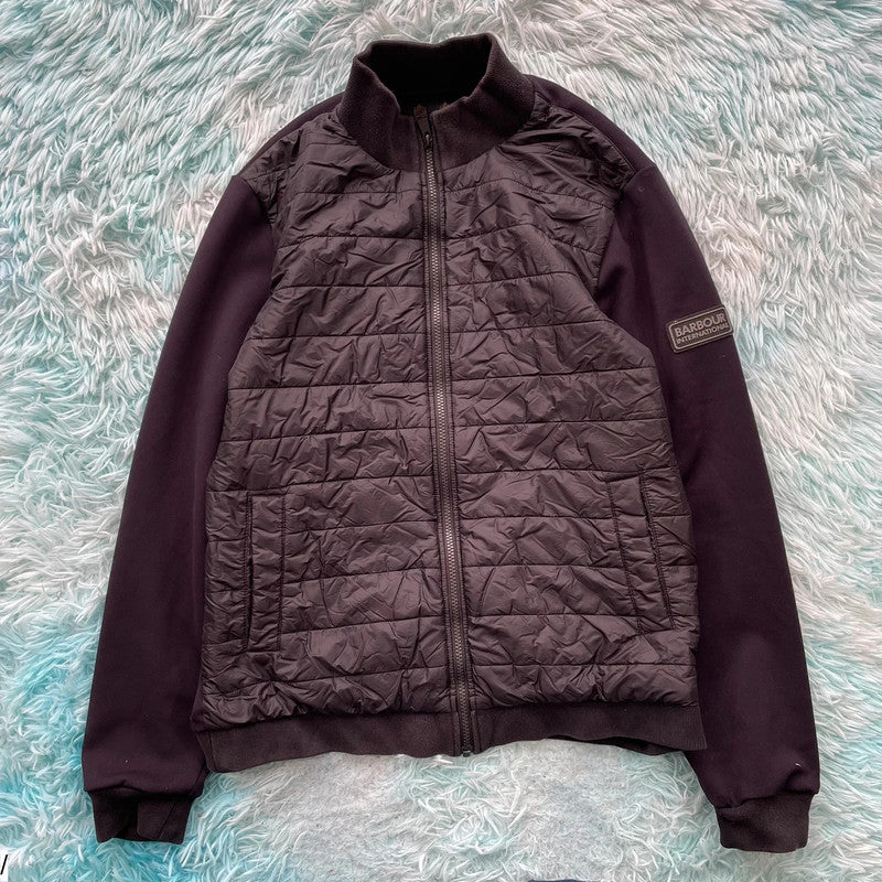 Black Barbour Thermal Jacket - Medium