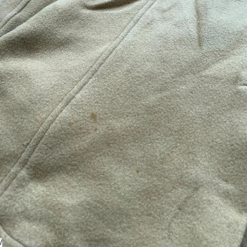 Beige Paoloni Wool Coat - 44”