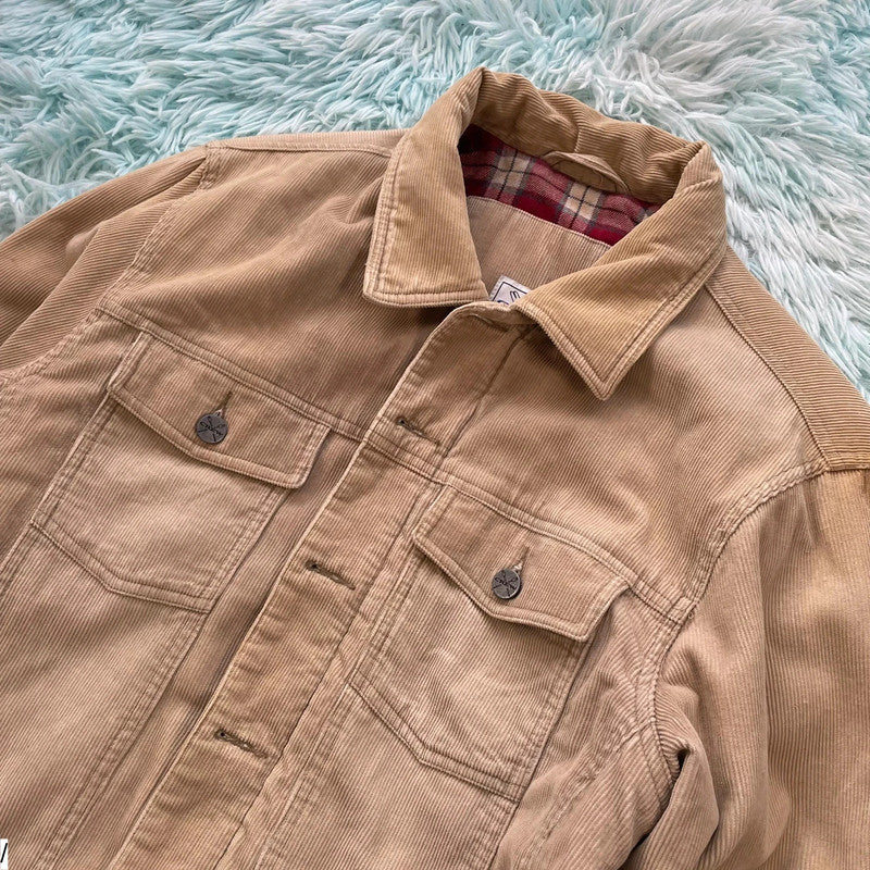 Cream Crew Clothing Corduroy Jacket - Medium