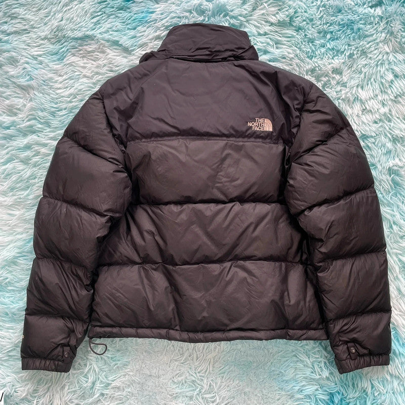 Black The North Face Nupste Puffer Jacket - Womens Medium
