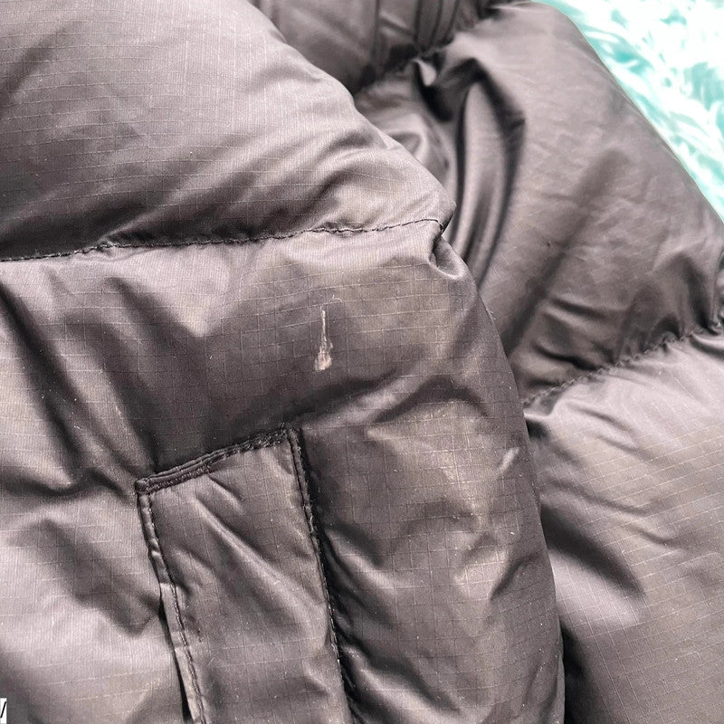 Black The North Face Nupste Puffer Jacket - Womens Medium
