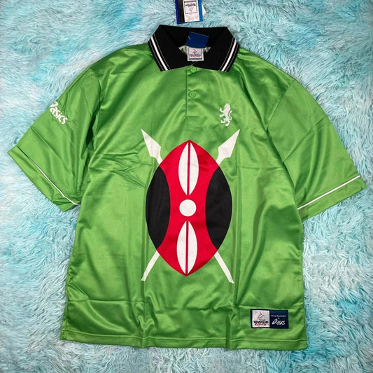 Deadstock Vintage 90s 1999 Kenya Cricket Shirt ODI - XL