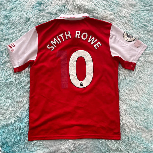 Arsenal Shirt Home Kit Adidas Smith Rowe - Large