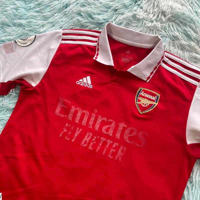 Arsenal Shirt Home Kit Adidas Smith Rowe - Large